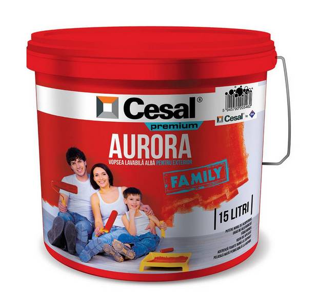 Cesal Aurora family kültéri festék.